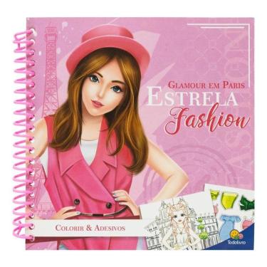 Imagem de Estrela Fashion - Colorir & Adesivos: Glamour em Paris