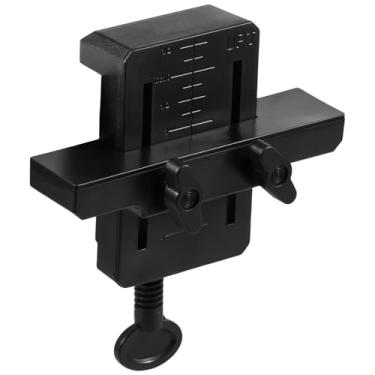 Imagem de UYEXM Gabarito de montagem de porta de armário, dobradiça de porta oculta ajustável, braçadeira de instalação de moldura de armário estável, braço de suporte de porta oculto portátil para armário de