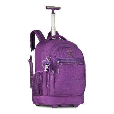 Imagem de Mochila Escolar Rebecca Bonbon Rodas Juvenil Meninas