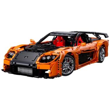 Imagem de Cada - Blocos de Montar Carro Mazda Rx-7 1:8 com RC