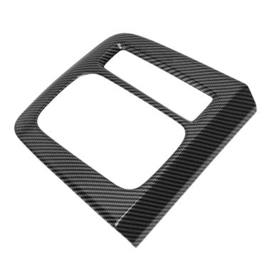 Imagem de TUCKBOLD Capa de acabamento do painel de mudança de marchas de controle central para Honda CRV 2023-2025 Painel de controle de mudança de marchas anti-arranhões Adesivo de fibra de carbono preto