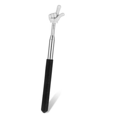 Imagem de Ponteiro telescópico de ensino para professores, bastão de apresentação retrátil para sala de aula, ensino online, ensino fundamental e jardim de infância