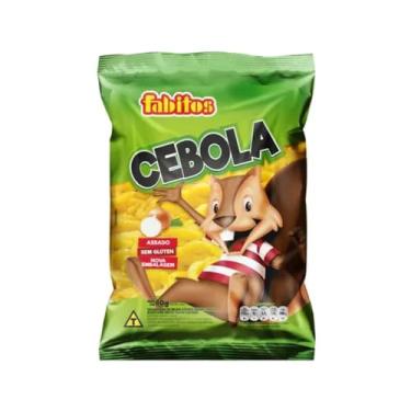 Imagem de Salgadinho de Cebola, Assado, Sem Glúten, Pacote com 10 Unidades, 80g