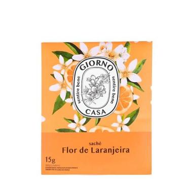Imagem de Odorizador Perfumado Sachê Flor Laranjeira Giorno Casa  15g