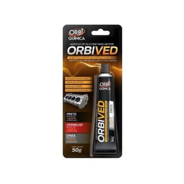 Imagem de Cola Silicone Preto Alta Temperatura Orbived 50g - ORBI QUIMICA Substi