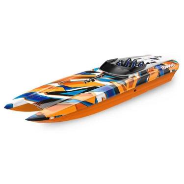 Imagem de Lancha De Controle Traxxas DCB M41 Catamaran RTR TQI TSM