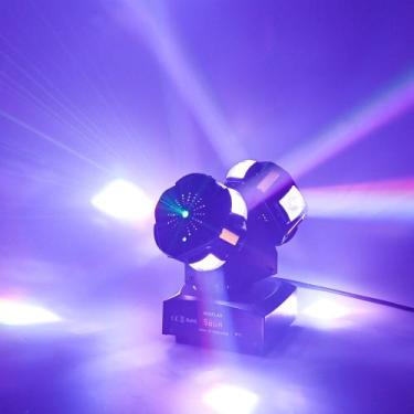 Imagem de Moving Head DJ Light YANGHOPES 8LED com som ativado