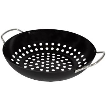 Imagem de Frigideira Wok Antiaderente Para Grelhar - 003374 - Mor