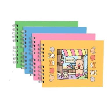 Imagem de Caderno Livro Colorir Desenhos 50 Folhas Bobbie Goods Sortido - TOP RI