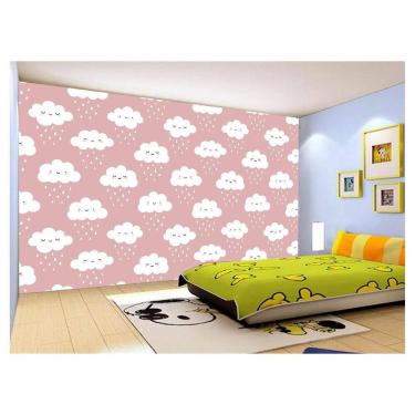 Imagem de Papel De Parede 3D Infantil Nuvens Babê Baby 3,5M Azs307