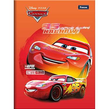 Imagem de Kit de Cadernos Brochurão, Foroni, Capa Dura, Cars, 80 Folhas, Pacote com 5