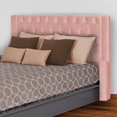 Imagem de Cabeceira Para Cama Box Emma Casal Super King 195 cm Veludo - S.A Móveis