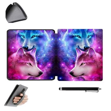 Imagem de GUKSRASO Capa para Kindle Oasis 10ª/9ª Geração 2019/2017 (Modelo: CW24WI/S8IN4O) - Adequado Apenas para 7 Polegadas, Capa Protetora Fina e leve de TPU com Alça de Mão e Caneta