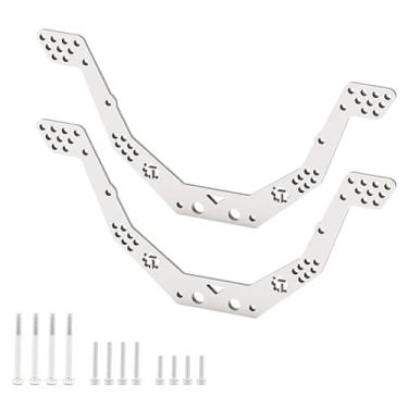 Imagem de TCRC GR5 Titanium Chassis Kit Frame Rail with Multiple Shock mounting Locations for 1/24 AX24 XC-1 Upgrades
