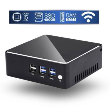 Imagem de Mini Pc Tob I5-5200U Com 8Gb De Memória Ssd 480Gb E Wifi