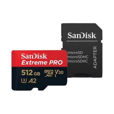 Imagem de Cartão Micro SD SanDisk Extreme pro De Alta Velocidade 128GB 64GB 32GB