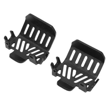 Imagem de RiToEasysports Placa Antiderrapante do Eixo RC, Protetor de Carcaça de Liga, Cobertura Completa para Esteiras 1/10, Fácil Instalação para Entusiastas Off-road