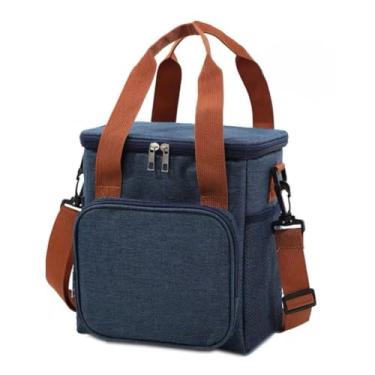 Imagem de Bolsa Térmica Portátil Com Isolamento Térmico De Desenho (AZUL-B250)