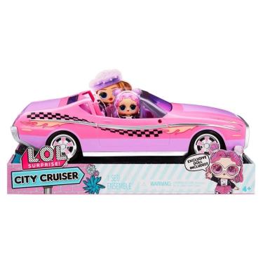 Imagem de Carro Esportivo Rosa LOL Surprise City Cruiser - MGA