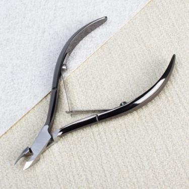 Imagem de Aparador de cutículas, tesouras para remoção de cutículas, removedor de cutículas, cortador de pedicure e manicure, uso doméstico em salão de beleza