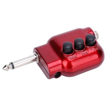 Imagem de RiToEasysports Amplificador de Potência de Captação, Controle de Volume de Graves Altos, Correspondência de Impedância para Amplificador de Acessórios de Instrumentos Musicais, Mini Prática para