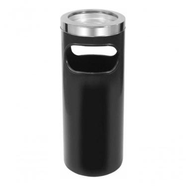 Imagem de Cinzeiro Lixeira Em Pintura Epóxi Com Aro Em Inox 22l