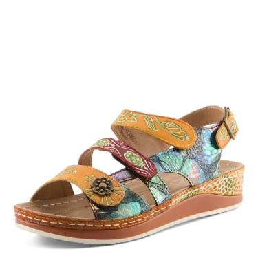 Imagem de L'Artiste by Spring Step Sandália feminina Sumacah-Slide, Camelo, 5.5-6