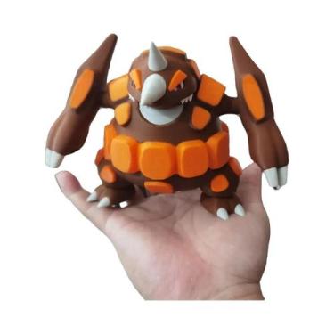 Imagem de Figura De Anime Impressa Em 3D Pokémon Rhyhorn Rhydon Rhyperior Escala