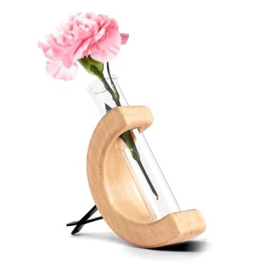 Imagem de HQRNYP 2 peças de clipe de vaso de flores para ventilação de ar, clipe de ventilação de vaso de propagação de carro, suporte de plantas retrô em forma de C, acessórios universais de decoração