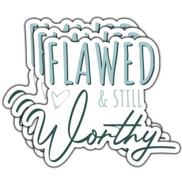 Imagem de (3 peças) Adesivo Falhado e Ainda Digno de Deus Cristão Citação Motivacional Decalques Inspiradores Adesivos de Vinil Impermeável para Livros Laptops Telefone Garrafas de Água Copo Kindle 3 Polegadas