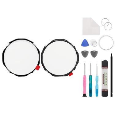 Imagem de SWARK [1 peça] Nova substituição de lente de vidro frontal + OCA compatível com Galaxy Watch 6 SM-R960 47 mm com kit de reparo atualizado - sem tela LCD e digitalizador sensível ao toque