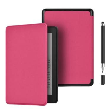 Imagem de Akacy Capa de TPU leve para Kindle Paperwhite 6.8 (Geração 2021), com ativar/desativar automaticamente (26)