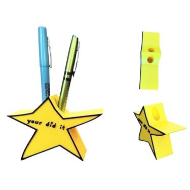 Imagem de Troféu de estrela engraçado "Your Did It" – Decoração de mesa fofa, presente de mordaça para amigos, colegas de trabalho, formatura, aniversário, porta-canetas de escritório ou prêmio de vitória