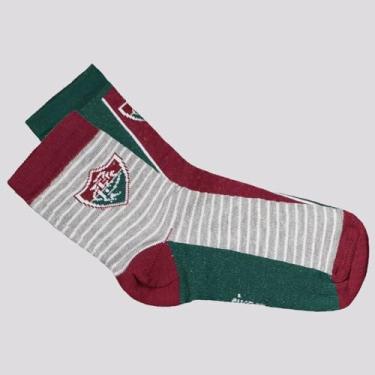 Imagem de Kit Meias Fluminense Escudo 2 Pares Infantil