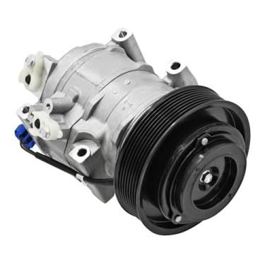 Imagem de Compressor A/C RE326205 compatível com John Deere 318E, 319E, 320E, 320G, 323E, 324E, 324G, 325G, 326E, 328E, 330G, 331G, 332E, 332G, 333G Compressor de ar condicionado # SE502745