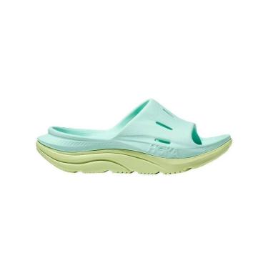 Imagem de Chinelo Feminino Hoka Slide 3 Recovery Verde Água - 1135061-Feminino