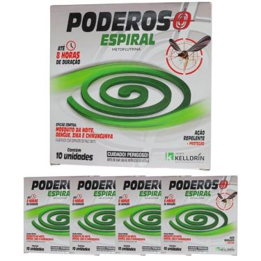 Imagem de Inseticida Repelente Espiral Pernilongo Dengue 50 Unidades