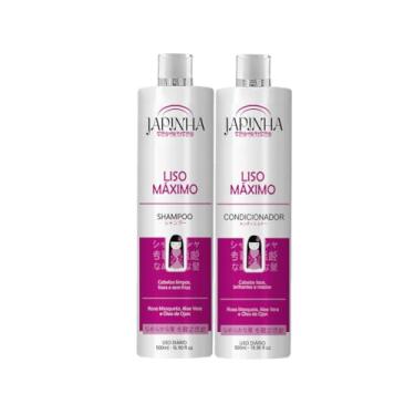 Imagem de Kit Liso Maximo (Shampoo + Condicionador) 500ml Japinha