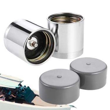 Imagem de Shakven Tampas contra poeira para rolamentos de reboque,Tampas para rolamentos de reboque | Tampas de graxa para rodas de reboque de substituição do cubo do trailer | de rolamento de cubo, vedação