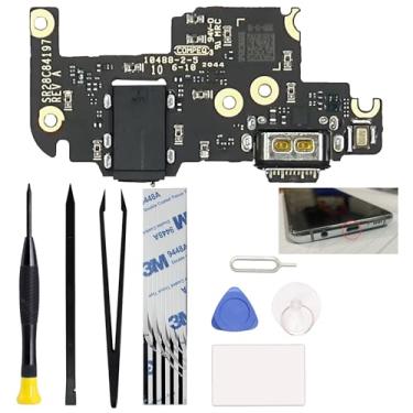 Imagem de Substituição da porta de carregamento compatível com Moto One 5G Ace XT2113 Series, inclui ferramentas