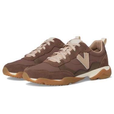 Imagem de Vionic Tênis feminino Walk Slim Glide, Couro Driftwood, 36