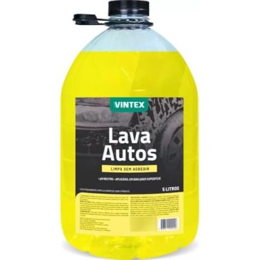 Imagem de Lava Autos 5 Litros – Shampoo Automotivo Neutro de Alta Performance, Espuma Abundante, Limpeza Segura e Brilho Intenso