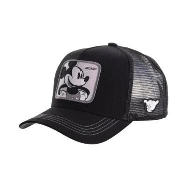 Imagem de Boné Snapback Unissex De Algodão Com Estampa De Anime Disney, Boné Hip