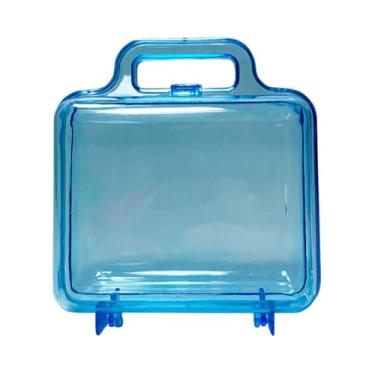Imagem de Kit 10 Maleta Acrílica Para Lembrancinha Festa Aniversário Maletinha Para Doce (Azul)