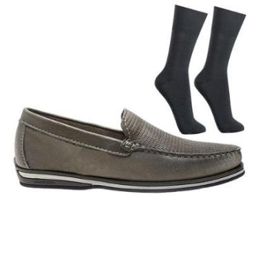Imagem de Kit Sapato Democrata Ted Casual Mocassim Masculin-Masculino