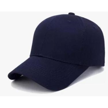 Imagem de Boné Trucker Adulto Unissex Liso basico Aba Curva Poliester-Unissex