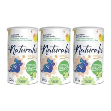 Imagem de Collagen Beauty Care Naturalis Sabor Limão Quantidade:3 Unids, 3 Unids