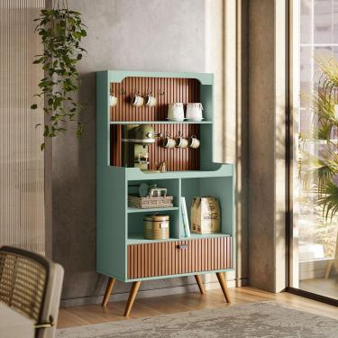 Imagem de Cantinho Do Café Rubi Menta Com Tauri Ripado - Lukalian