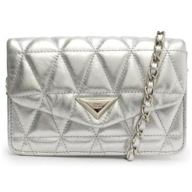 Imagem de Bolsa Schutz Tiracolo Prata-Feminino