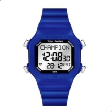 Imagem de Relógio Masculino Digital Champion YoT Azul Royal CP40181F-Masculino